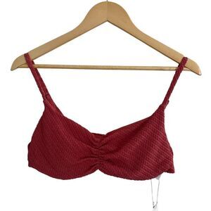 Andie The Symi‎ Bikini Top Swim Women's Large Sedona Macrame Spaghetti Strap NWT